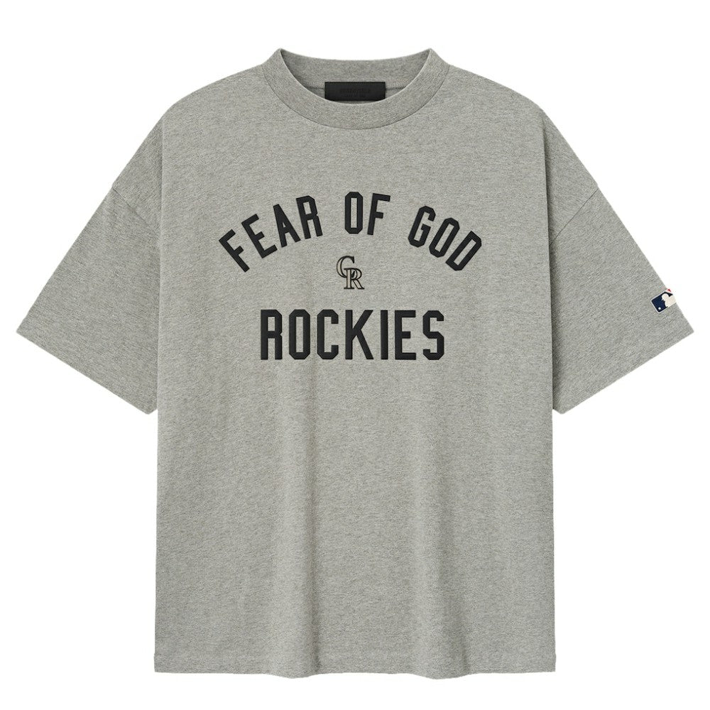 Heather Gray Colorado Rockies Fear of God x MLB 90's Fit T-Shirt