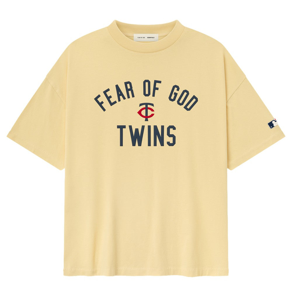 Yellow Minnesota Twins Fear of God x MLB 90's Fit T-Shirt