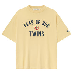 Yellow Minnesota Twins Fear of God x MLB 90's Fit T-Shirt