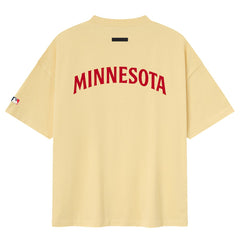 Yellow Minnesota Twins Fear of God x MLB 90's Fit T-Shirt