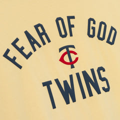 Yellow Minnesota Twins Fear of God x MLB 90's Fit T-Shirt