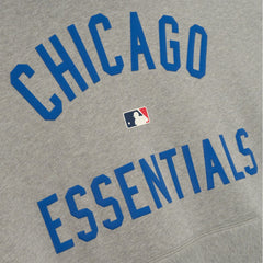 Warm Heather Gray/Royal Chicago Cubs Fear of God x MLB Sport Fit Hoodie