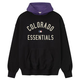 Heather Black/Purple Colorado Rockies Fear of God x MLB Sport Fit Hoodie