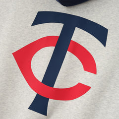 Light Heather Gray/Navy Minnesota Twins Fear of God x MLB Sport Fit Hoodie