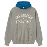 Warm Heather Gray/Royal Los Angeles Dodgers Fear of God x MLB Sport Fit Hoodie