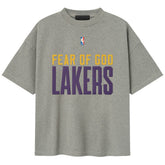 Los Angeles Lakers Fear of God x NBA Unisex 90s T-Shirt