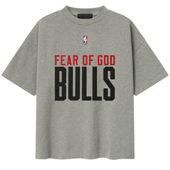 Chicago Bulls Fear of God x NBA Unisex 90s T-Shirt sale