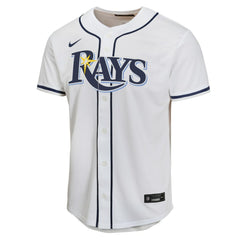 White Carson Williams Tampa Bay Rays Nike Youth Home Player Game Jersey