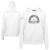 White St. Louis Cardinals Levelwear Women's Adorn Banner Arch Hoodie