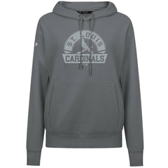 Stone St. Louis Cardinals Levelwear Women's Adorn Banner Arch Hoodie