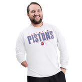 Detroit Pistons G-III Sports by Carl Banks Adaptive Printed Mesh Effect Long Sleeve T-Shirt sale