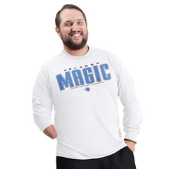 Orlando Magic G-III Sports by Carl Banks Adaptive Printed Mesh Effect Long Sleeve T-Shirt
