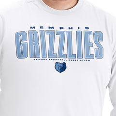 Memphis Grizzlies G-III Sports by Carl Banks Adaptive Printed Mesh Effect Long Sleeve T-Shirt