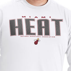 Miami Heat G-III Sports by Carl Banks Adaptive Printed Mesh Effect Long Sleeve T-Shirt