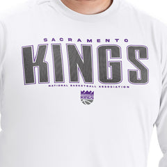Sacramento Kings G-III Sports by Carl Banks Adaptive Printed Mesh Effect Long Sleeve T-Shirt