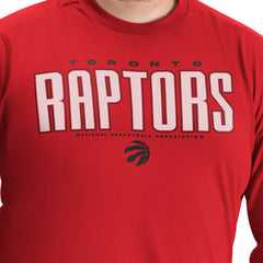 Toronto Raptors G-III Sports by Carl Banks Adaptive Printed Mesh Effect Long Sleeve T-Shirt
