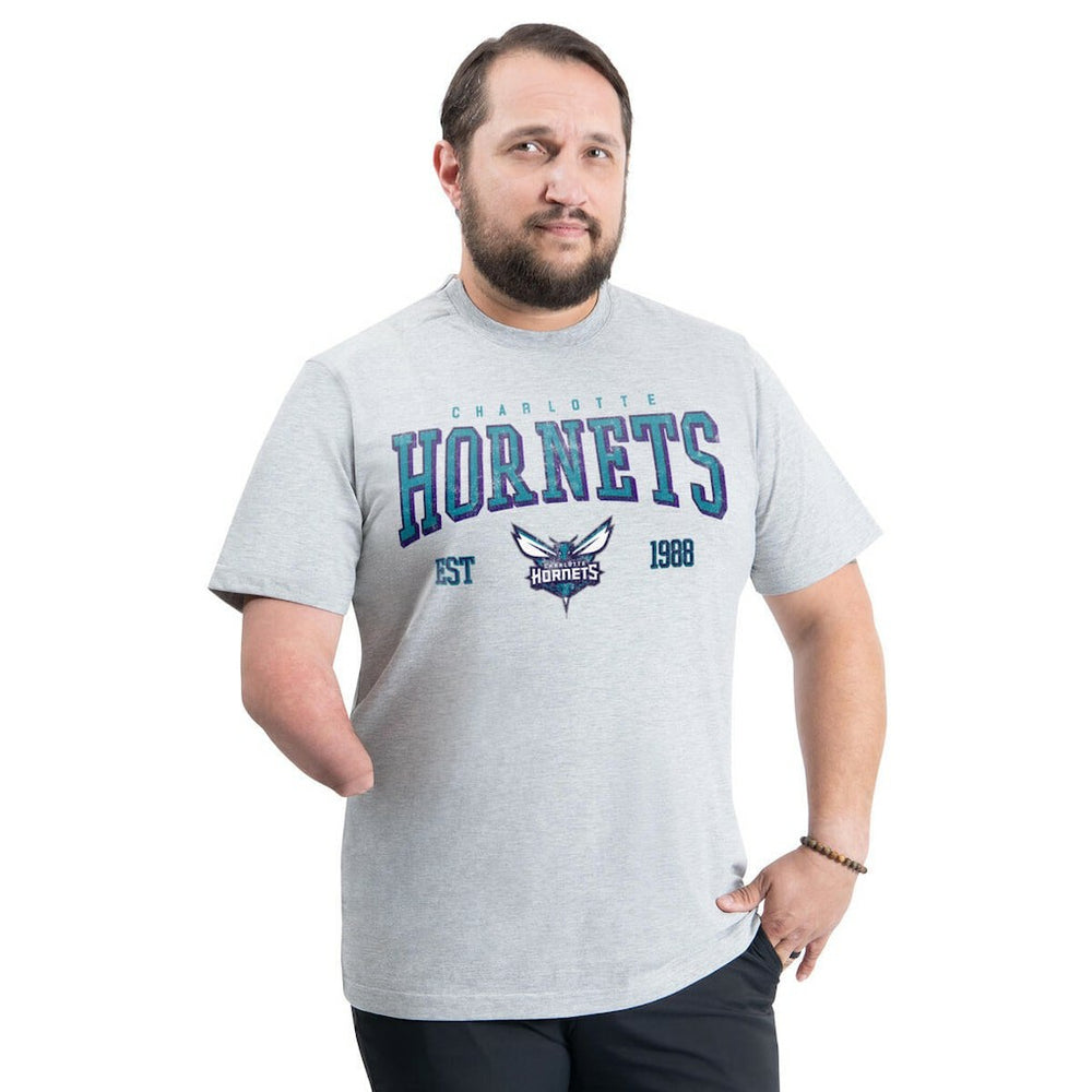 Charlotte Hornets G-III Sports by Carl Banks Adaptive Classic Team Spirit Short Sleeve T-Shirt