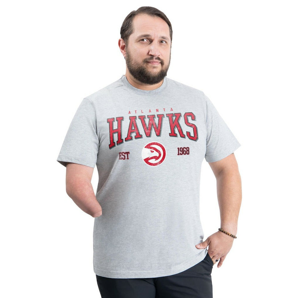 Atlanta Hawks G-III Sports by Carl Banks Adaptive Classic Team Spirit Short Sleeve T-Shirt
