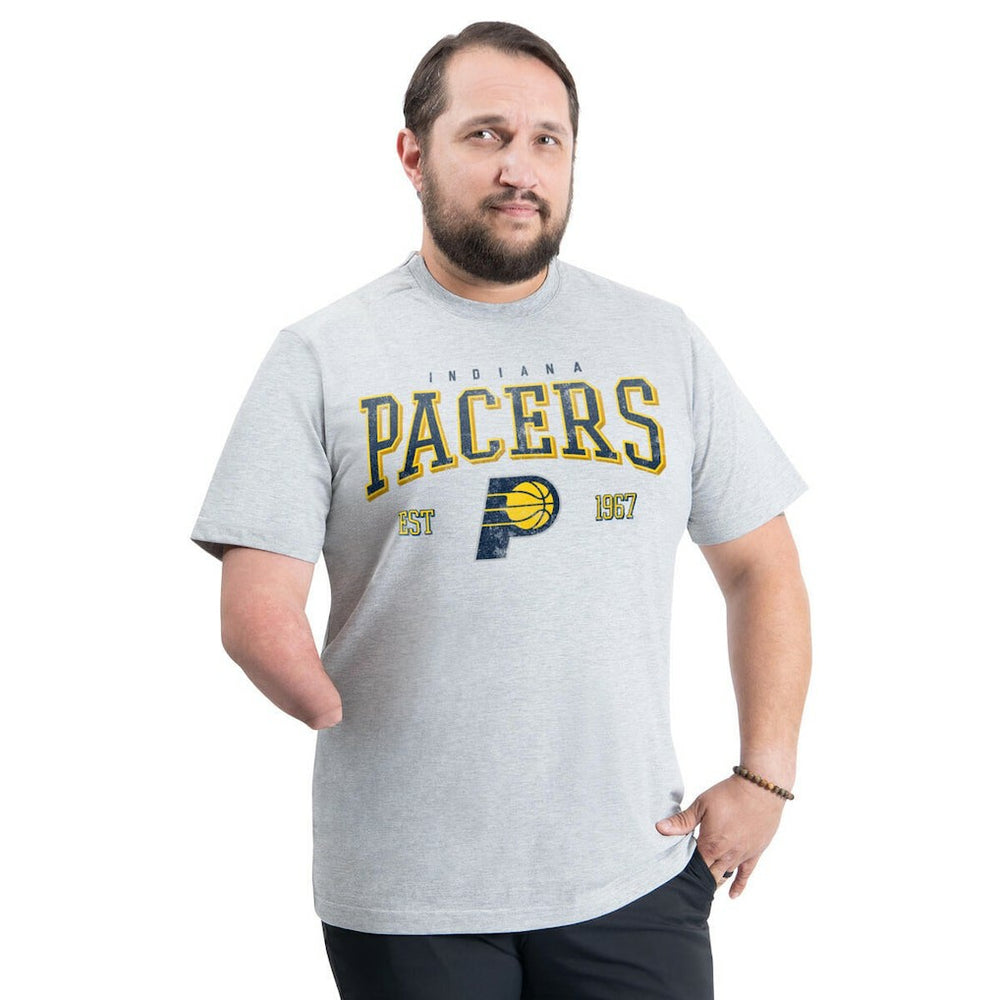 Indiana Pacers G-III Sports by Carl Banks Adaptive Classic Team Spirit Short Sleeve T-Shirt