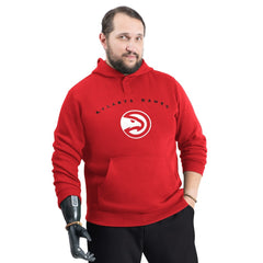 Atlanta Hawks G-III Sports by Carl Banks Adaptive Team Arc Fleece Hoodie