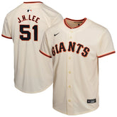 Cream Jung Hoo Lee San Francisco Giants Nike Youth Home Player Game Jersey