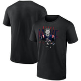 Drake Maye Humble Shadow Player Graphic T-Shirt - New England Patriots T-shirts