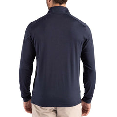 Cutter & Buck Coastline Epic Comfort Recycled Quarter-Zip Pullover - Seattle Seahawks Pullover