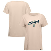Khaki Seattle Mariners Levelwear Women's Influx Sizzle T-Shirt