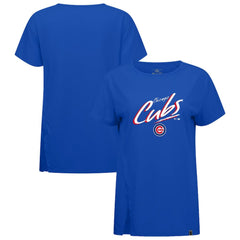 Royal Chicago Cubs Levelwear Women's Influx Sizzle T-Shirt