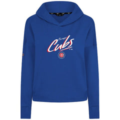 Royal Chicago Cubs Levelwear Women's Sweet Sizzle Tri-Blend Hoodie
