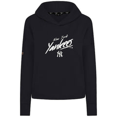 Black New York Yankees Levelwear Women's Sweet Sizzle Tri-Blend Hoodie