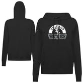 Black Chicago White Sox Levelwear Women's Adorn Banner Arch Hoodie