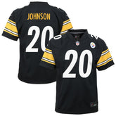 Kaleb Johnson Youth Team Game Jersey - Pittsburgh Steelers Jerseys
