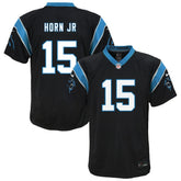 Jimmy Horn Jr. Youth Team Game Jersey - Carolina Panthers Jerseys