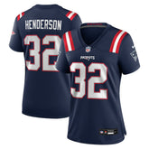 TreVeyon Henderson Women's Game Jersey - New England Patriots Jerseys