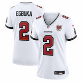 Emeka Egbuka Women's 50th Season Game Jersey - Tampa Bay Buccaneers Jerseys