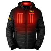 ActionHeat 5V Battery Heated Full-Zip Hoodie Puffer Jacket - Washington Commanders Hoodies