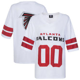 Cuce Women's Rhinestone V-Neck Tunic - Atlanta Falcons