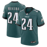 Andrew Mukuba Team Game Jersey - Philadelphia Eagles Jerseys