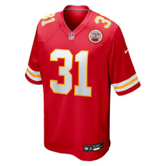 Jeffrey Bassa Team Game Jersey - Kansas City Chiefs Jerseys