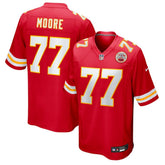 Jaylon Moore Team Game Jersey - Kansas City Chiefs Jerseys