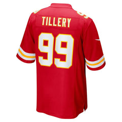 Jerry Tillery Team Game Jersey - Kansas City Chiefs Jerseys