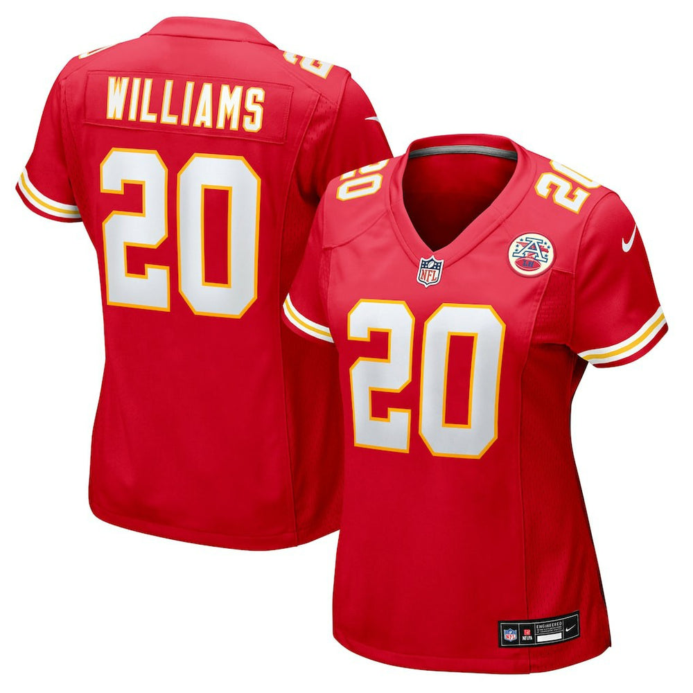 Nohl Williams Women's Team Game Jersey - Kansas City Chiefs Jerseys