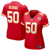 Brandon George Women's Team Game Jersey - Kansas City Chiefs Jerseys