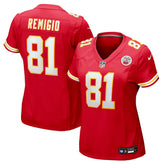Nikko Remigio Women's Team Game Jersey - Kansas City Chiefs Jerseys