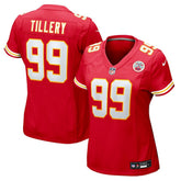 Jerry Tillery Women's Team Game Jersey - Kansas City Chiefs Jerseys