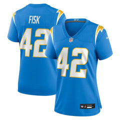 Tucker Fisk Women's Team Game Jersey - Los Angeles Chargers Jerseys