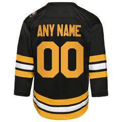 NHL Boston Bruins Youth Home Custom Replica Jersey