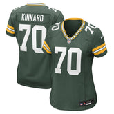 Darian Kinnard Women's Team Game Jersey - Green Bay Packers Jerseys