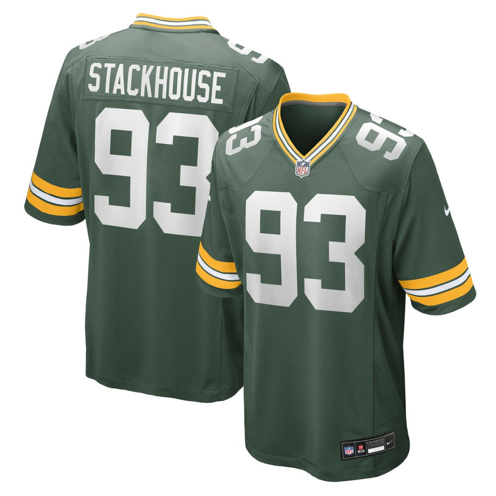 Nazir Stackhouse Team Game Jersey - Green Bay Packers Jerseys